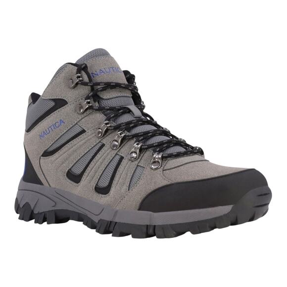 Nautica Men's Visto Lace Up Hiking Boots Gray Size 9 - Picture 1 of 1